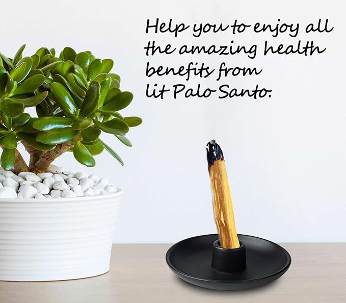 2 Ceramic Palo Santo Sticks Holder - Incense Burner