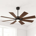 GREENEVER 72 Inch Large Ceiling Fan with Lights, Remote, DC & High CFM | 6 Speed 9371CFM High-Airflow, Quiet DC Motor, Dual-Sided Blades, 3CCT Dimmable Light for Living Room & Commercial Areas