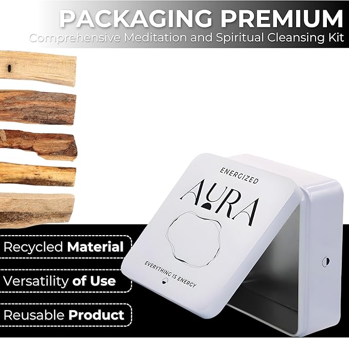 5 Palo Santo Sticks - Palo Santo Holder - Palo Santo Burner - PaloSanto Sticks with Holder - Palosanto Stick - Meditation Accessories