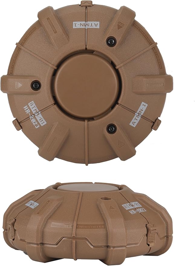 Tactical Mosquito Coil Holder for Outdoor,Mosquito Coil Burner,Incense Burner Holder Camping & CS Gaming - Portable Compact Mosquito Incense Box（Tan）
