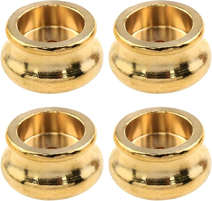 Copper Incense Burner Base Mini Dual-Purpose Copper Incense Burner for Indoor Home Decoration, Hole Diameter 0.13 inches, 4 Pieces