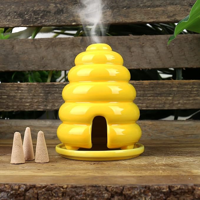 Gift Republic - Beehive Incense Burner - Add a Touch of Nature to Your Home