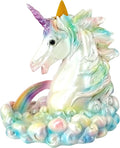 Fantasy Gifts Cloud Breathing Unicorn Backflow Burner – 5.5 x 5.75 Inch Fantasy Waterfall Décor Accent | Whimsical Unicorn Tabletop Decoration for Meditation & Home Décor