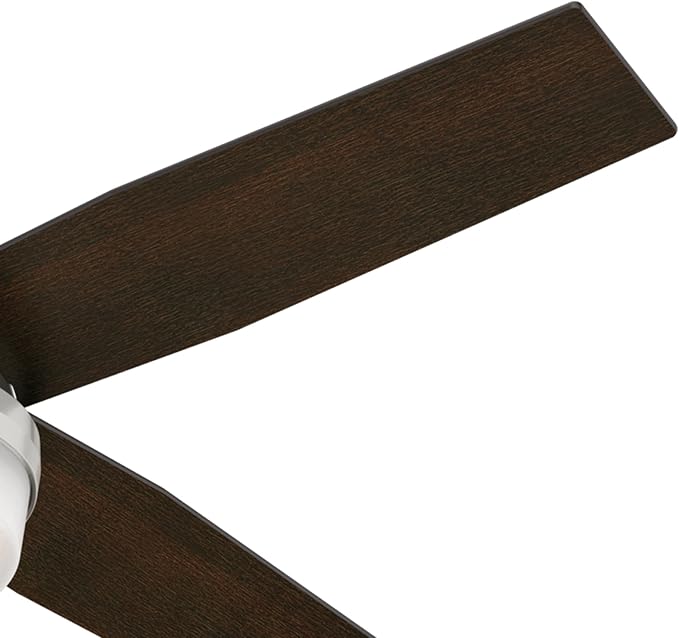 Hunter Dempsey, Indoor, Ceiling Fan, Modern, 52 inch, Brushed Nickel