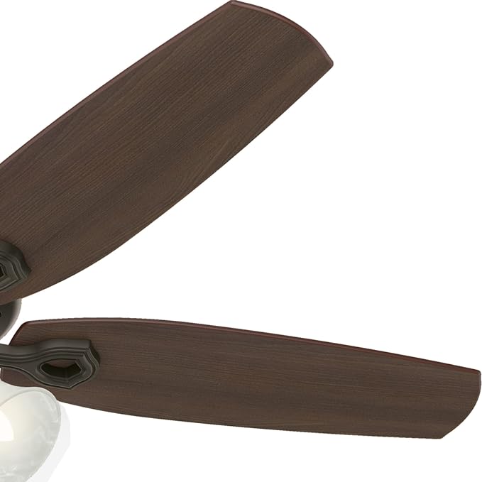 Hunter Builder Plus, Indoor, Ceiling Fan, Pull Chain, 52 inch, New Bronze