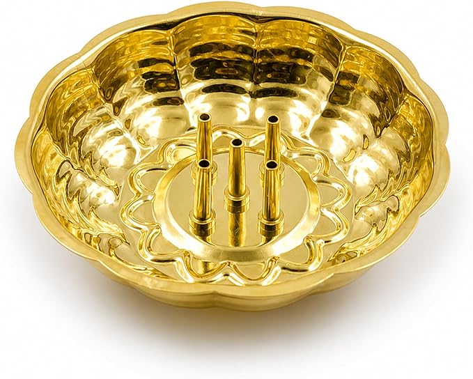 Spillbox Incense Holders Medium Gold
