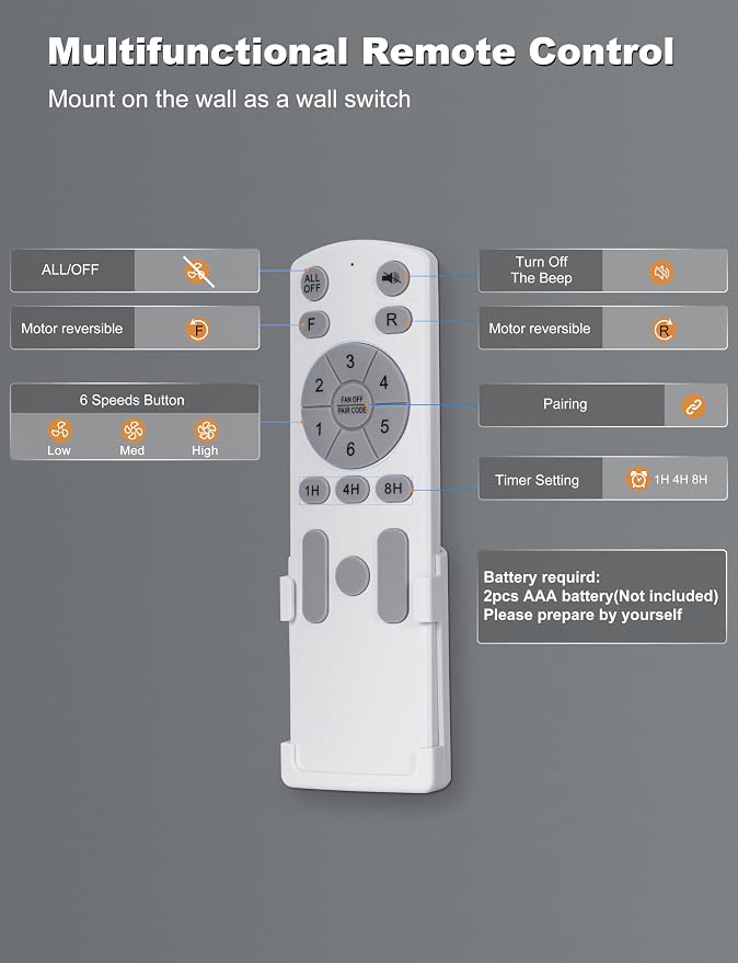Ohniyou 52 Inch Ceiling Fan No Light, Low Profile Ceiling Fan with Remote and App Control, Flush Mount Ceiling Fan without Light for Bedroom Living Room Covered Patios, Quiet DC Motor, Silver
