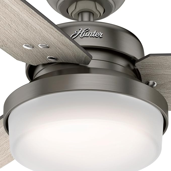 Hunter Sentinel, Indoor, Ceiling Fan, 3 Blades, 44 inch, Brushed Slate
