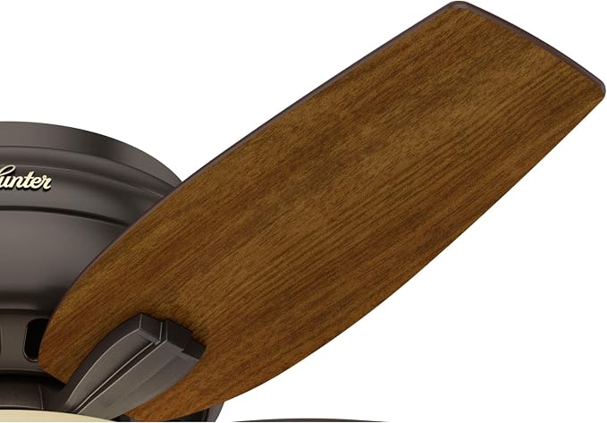 Hunter Newsome, Indoor, Ceiling Fan, Pull Chain, 42 inch, Premier Bronze