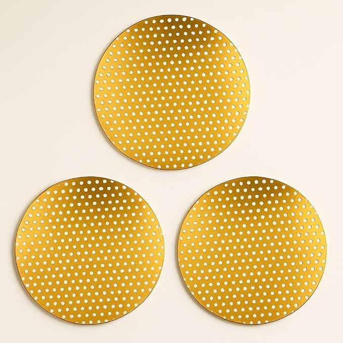 2 inch Diameter 3 Set Gold Sieve for Incense Burner
