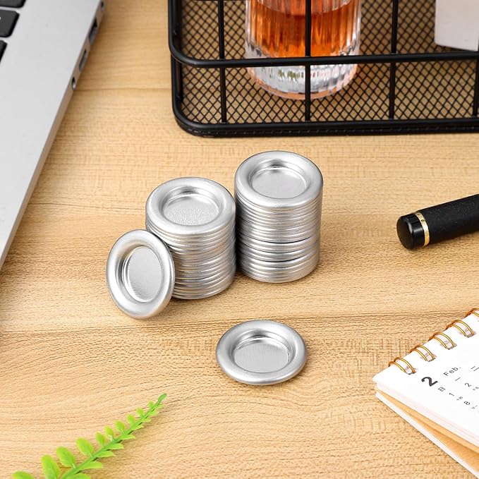40-Pack Mini Incense Holder Trays 1.18In Metal Cone Burner Stands for Home Aromatherapy and Decorative Incense Tray Use