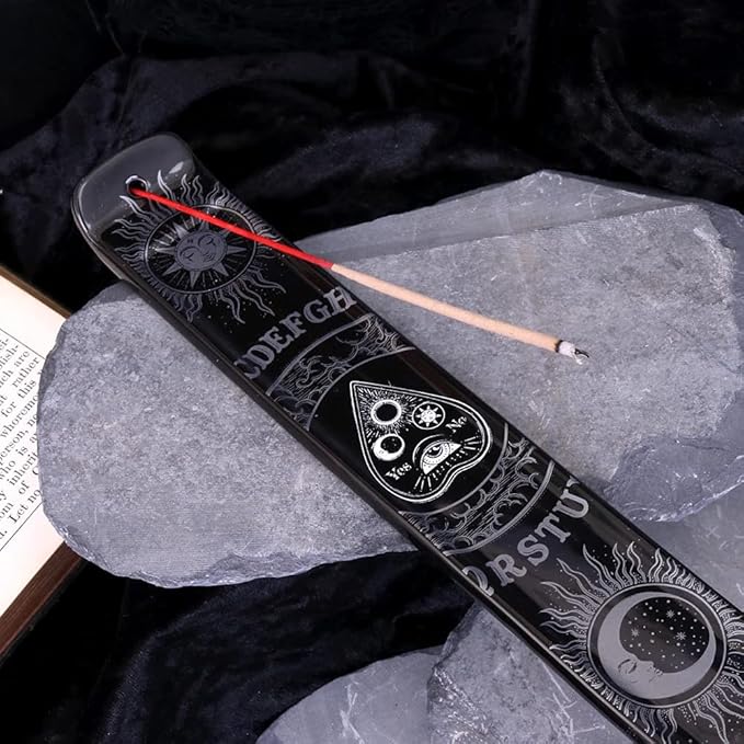 Nemesis Now U4574N9 Spirit Board Incense Holder 24.5cm, Black