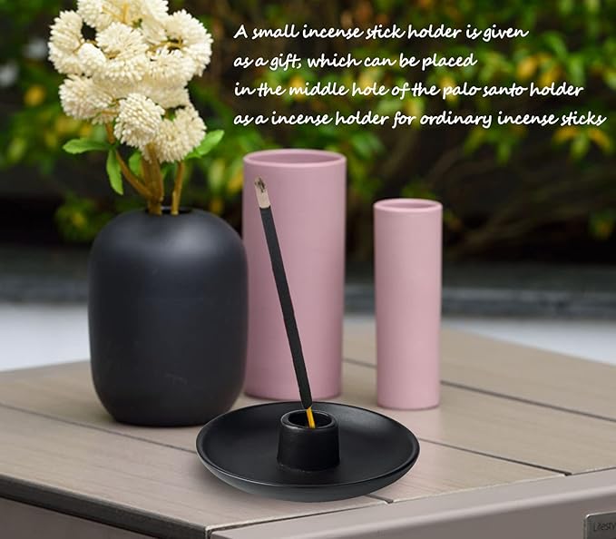 2 Ceramic Palo Santo Sticks Holder - Incense Burner