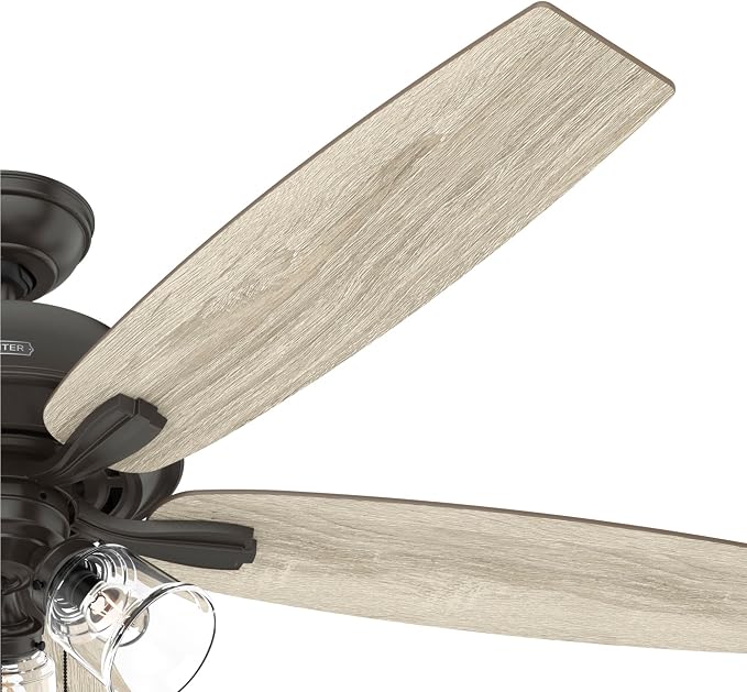 Hunter Dondra, Indoor, Ceiling Fan, with LED Lights, 60 inch, Noble Bronze