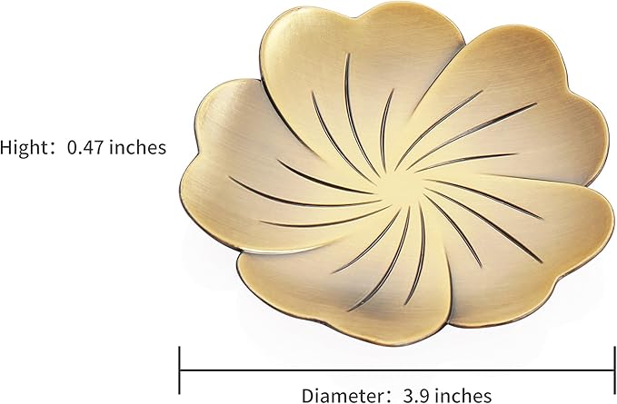 Incense Burner for Incense Coil,Incense Sticks Holder,Gourd Style Brass Censer Burner