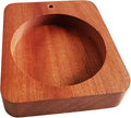 1 Pack Wooden Incense Holder Base for Insence-Stick Holder Ash Catcher with Removable Glass, Inner Diameter 6.8-6.9CM