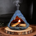 MOUGIGI Palo Santo Incense Holder and Burner - Zongzi Modeling Smudge Bowl | Sage Cone Burner Holder & Chiminea Incense Dish Ideal for Energy Cleansing, Yoga, Meditation,Zen,Altar Decor & Aromatherapy