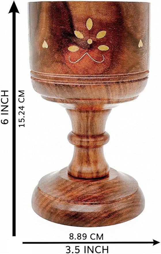 Traditional Wooden Incense Burner for Loban & Dhoop Sticks | VudRtyst Pooja Room Decor with Kapur Diffuser | Elegant Home Fragrance Holder