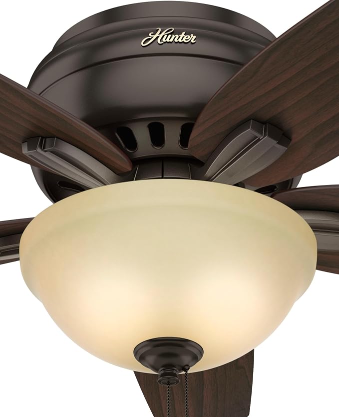 Hunter Newsome, Indoor, Ceiling Fan, Pull Chain, 42 inch, Premier Bronze