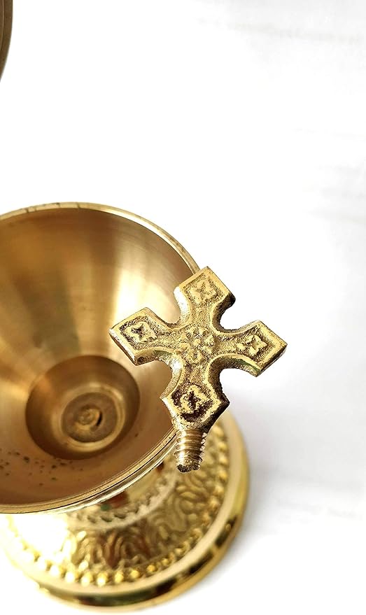 Christian Byzantine Orthodox Greek Censer Incense Burner Liturgy (4886b)