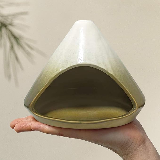 Palo Santo Holder Incense Burner, Ceramic Incense Holder with Ash Catcher, Mini Palo Santo Burner, Unique Aromatic Meditation Gifts for Women, Sage Holder for Burning, Palo Santo Sticks Home Decor