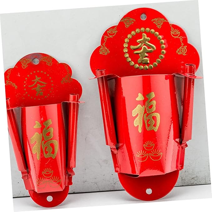 Zerodeko 2pcs Hanging Incense Burner for Indoor Outdoor Use Wall-Mounted Censer for Meditation and Home Chinese Style Incense Holder Living Room Office Yoga Room