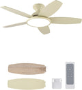 VONLUCE Ceiling Fans with Lights, 42 Inch Ceiling Fan and Remote, Full-spectrum LED Light, 3CCT, 6-Speeds Noiseless Reversible DC Motor, Modern Ceiling Fan for Bedroom Living Room Farmhouse, Boho