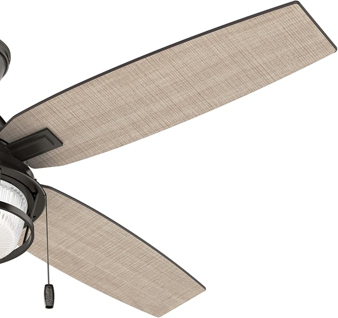 Hunter Ocala, Outdoor or Indoor, Ceiling Fan, Rustic, 52 inch, Noble Bronze