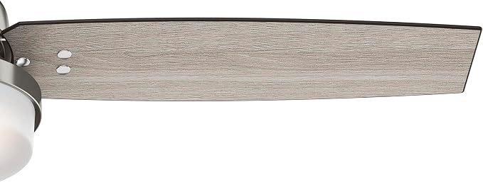 Hunter Sentinel, Indoor, Ceiling Fan, 3 Blades, 52 inch, Brushed Nickel