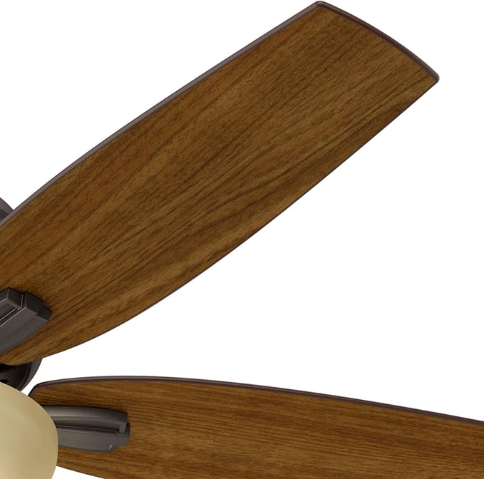 Hunter Newsome, Indoor, Ceiling Fan, Pull Chain, 52 inch, Premier Bronze
