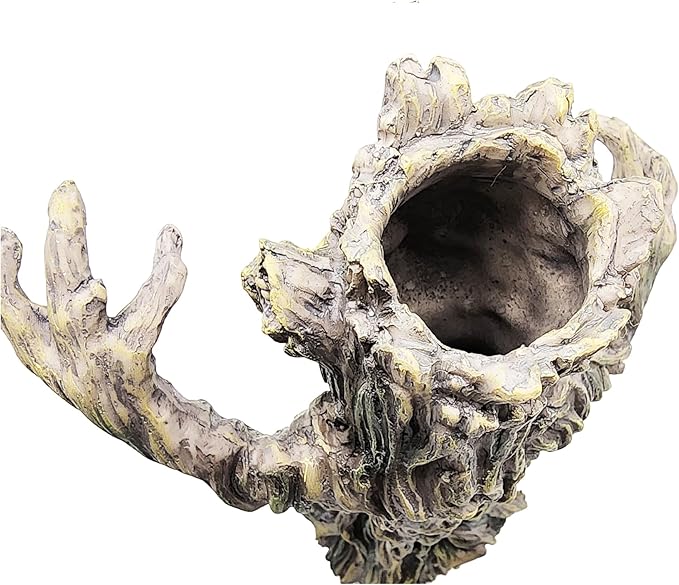 Fantasy Gifts Scary Tree Incense Burner – 11.5 Inch Multicolor Hand-Painted Cold Cast Resin Creepy Tree Incense Holder for Gothic Home Décor & Fantasy Collectors