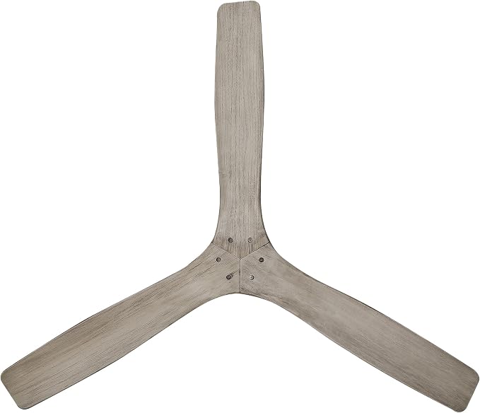 54” Modern Ceiling Fan with 3 Solid Wood Blades, Gold Plated Finish, Quiet Reversible DC Motor, Remote Control, Low-Profile Mount, 6 Speeds, Timer & Memory Function, ETL Certified