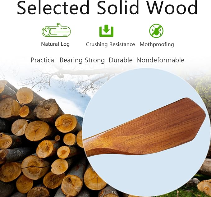 52 Inch Walnut Wood Ceiling Fan with Lights, DC Motor with Remote Control | solid walnut wood blades, dc inverter motor, remote control, dimmable led light, indoor outdoor for patio farmhouse office