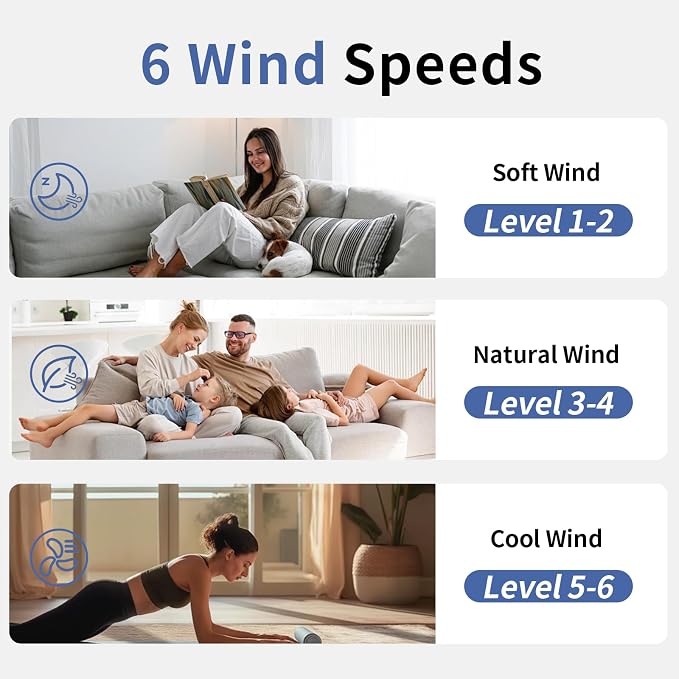LANMEL 72'' Ceiling Fan with Lights and Remote, Low Profile Modern Ceiling Fan Gold, 6 Speed, Reversible, 3000k-6000k LED, Quiet DC Motor for Indoor Outdoor Bedroom Living Room