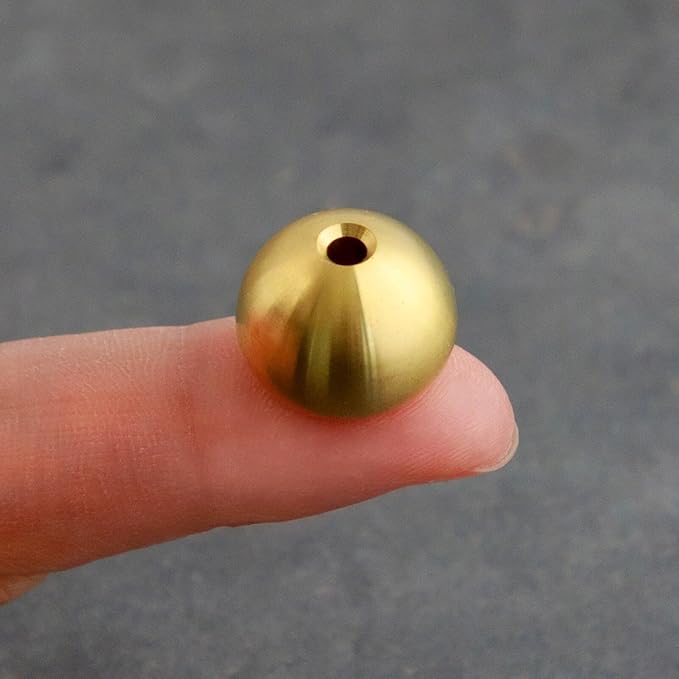 Asayu Japan Brass Incense Holder - Small Drop-Shaped Incense Stand for Ash Catcher or Tray
