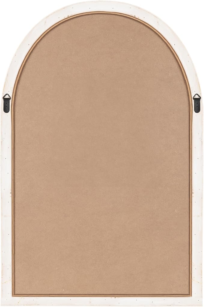 Kate and Laurel Rahfy Boho Arch Rattan Mirror