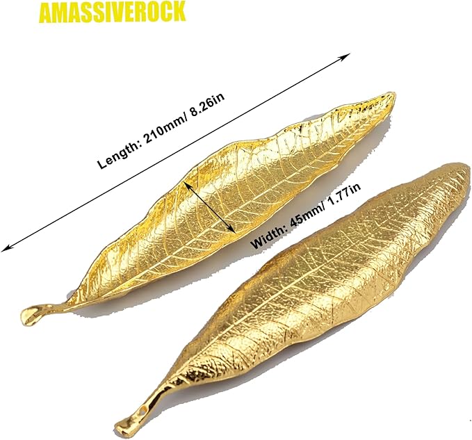 Incense Holder Leaf Incense Burner Holders for Sticks Ash Catcher Incense Cones Yoga Spa Meditation Home Office Decor Aromatherapy Fragrance Gift Easy Clean