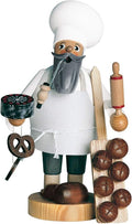 KWO Smoking Men Incense Holder, Baker, 21 cm, Wood, Multicolour, One Size