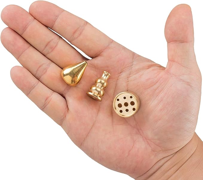 Brass Incense Burner, Incense Cone Holder, Coil Incense Holder, Incense Stick Holder, 3 Styles.