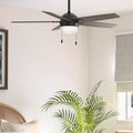 Hunter 52" Anisten Indoor Ceiling Fan, LED Light, Pull Chain, Noble Bronze | WhisperWind whisper-quiet motor, DuraLight lens, and 3" downrod support bedrooms, offices, and great rooms year-round.