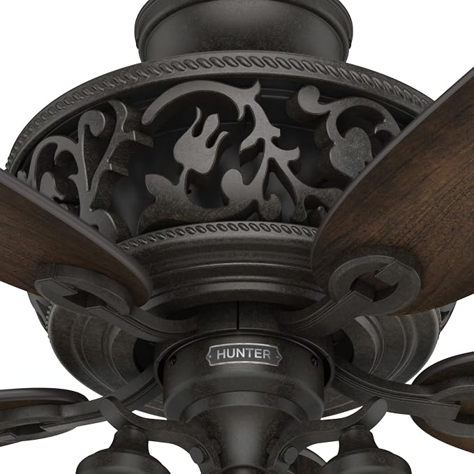 Hunter Promenade, Indoor, Ceiling Fan, Quiet, 54 inch, Brittany Bronze