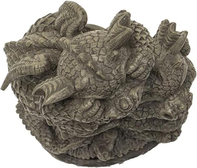 Pacific Giftware Dragon Incense Burner, 5-inch Height, Cold Cast Resin