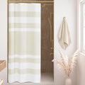 Madison Park Shower Curtain Spa Waffle Weave Stall Shower Curtain for Bathroom 3M Scotchgard Moisture Management, Spa Quality Modern Shower Curtains for Bathroom, Stall: 36x72'' Cream