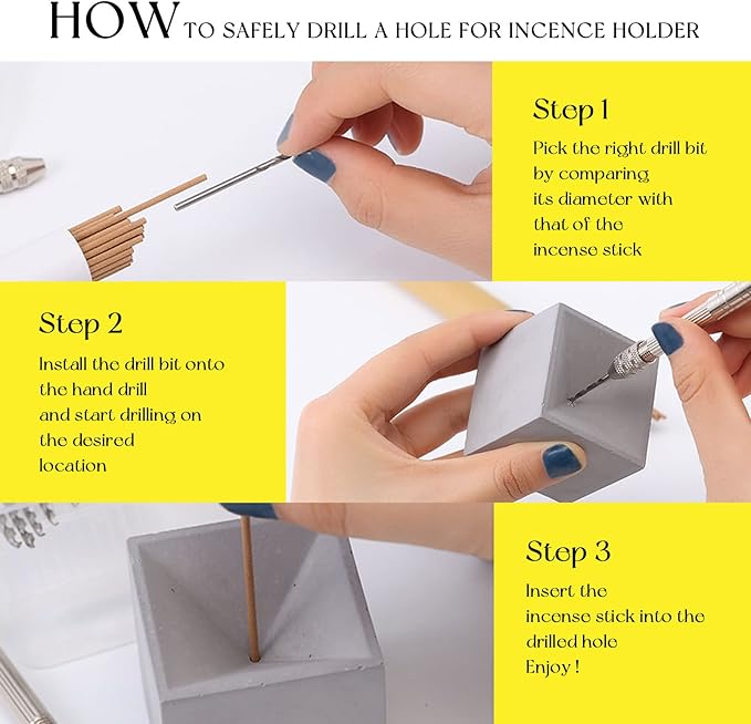 Concrete Incense Holder Silicone Mold DIY Incense Stick Cement Tray Making Mould (A0118)