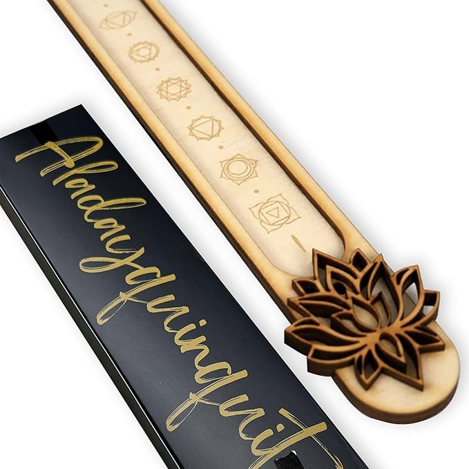 Incense Holder, Ash Catcher, Meditation Accessories, Spiritual Ornaments, Enhance Meditation Yoga Meditation Spa Room Decoration(Lotus)