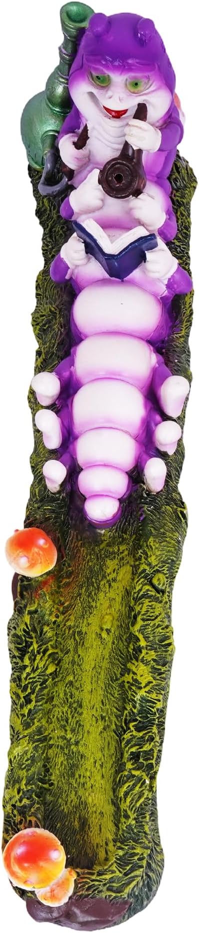 Caterpillar Incense Burner – Decorative Nature-Inspired Incense Holder for Stick Incense, Whimsical Garden & Meditation Home Décor Accent