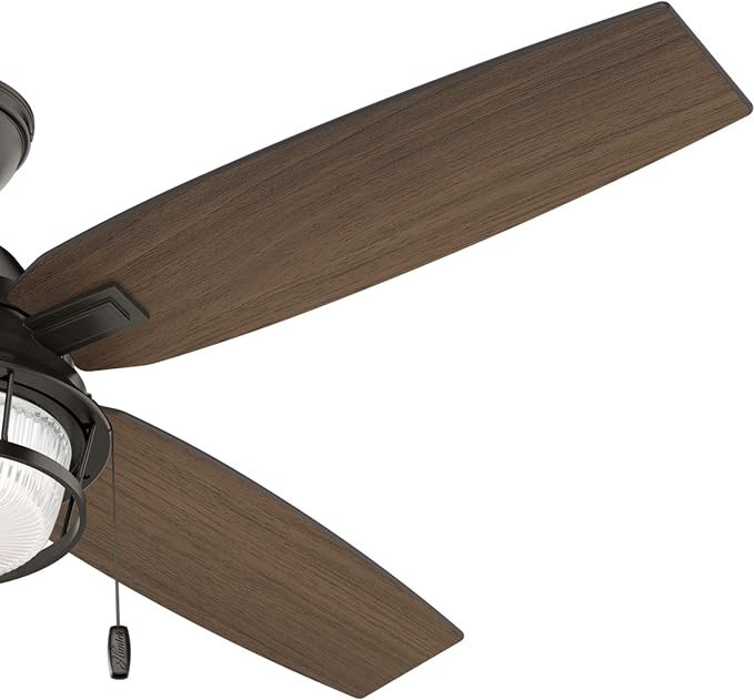 Hunter Ocala, Outdoor or Indoor, Ceiling Fan, Rustic, 52 inch, Noble Bronze