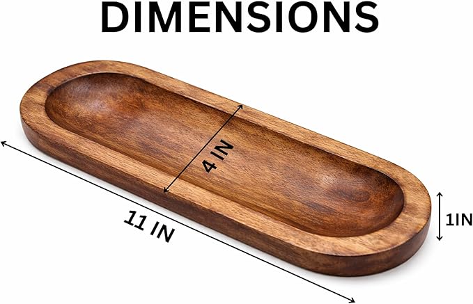 Incense Burner Or Incense Stick Holder - Incense Tray Wooden Ash Catcher - Handmade Mango Wood Incense Stand for Gifting. Modern Home Decor