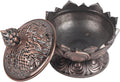 Vintage Incense Incense Holder, Elegant Decoration for Home (Red Bronze)
