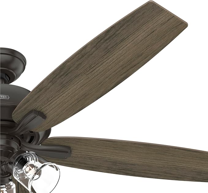 Hunter Dondra, Indoor, Ceiling Fan, with LED Lights, 60 inch, Noble Bronze